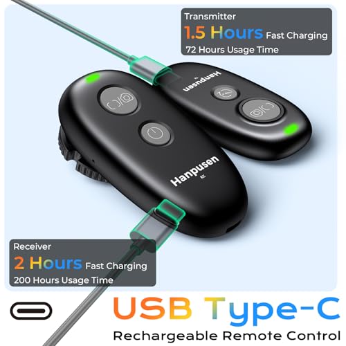 Rechargeable Camera Remote Control for Panasonic Wireless Shutter Release Rechargeable for Panasonic