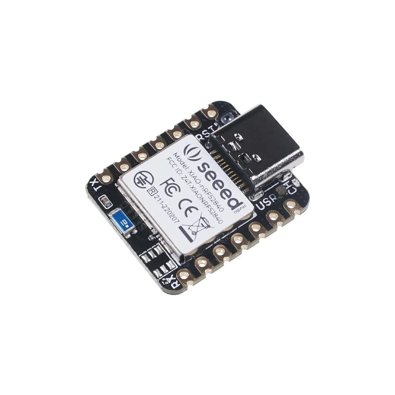 Seeed Studio XIAO BLE Nordic nRF52840 for Arduino/MicroPython/CircuitPython, Bluetooth 5.0 NFC and ZigBee with Onboard Antenna Machine Learning