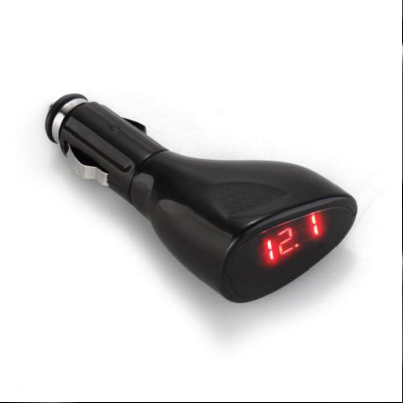 [Australia - AusPower] - Eaglerich Car Vehicle Voltmeter Voltage Gauge Volt Meter Cigarette Plug Monitor 12V 