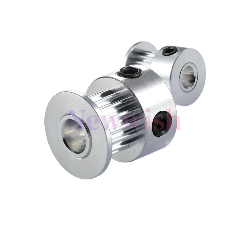 [Australia - AusPower] - GT2 Pulley 20 Teeth 8mm Bore Width 6mm 20T Timing Pulley Wheel 8mm Bore for 6mm Width GT2 Timing Belt for 3D Printer,CNC.(10pcs) GT2 Pulley 6mm Width 20T Bore 8mm 