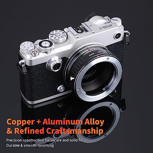 K&F Concept Lens Mount Adapter Compatible with Minolta MD Mount Lens to Micro 4/3 Mount Camera