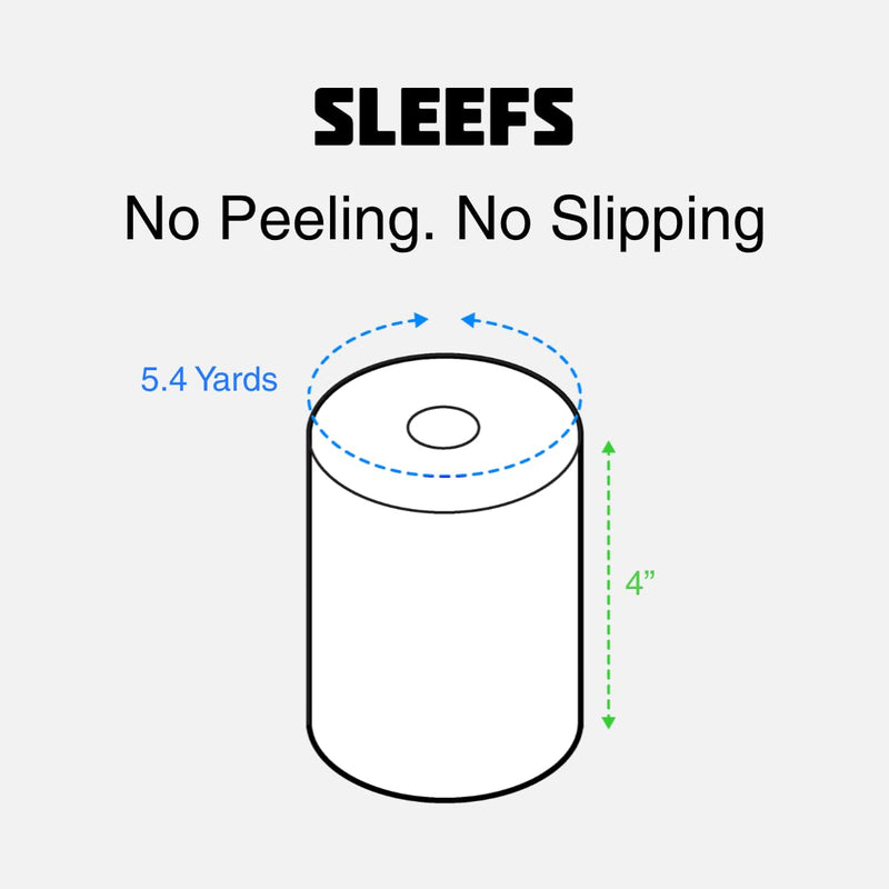 SLEEFS Pink Turf Tape Football - Extra Wide Waterproof Sports Athletic Tape - Flexible Breathable Ultra Sticky for Arms, Wrists, Ankles, Injuries - Lacrosse, Soccer, Baseball, Basketball