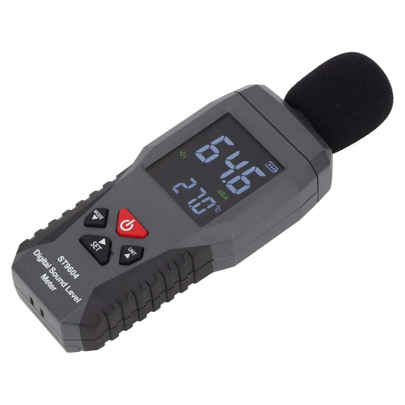 [Australia - AusPower] - Smart Sensor Sound Level Meter Logger ST9604 - Digital Noise Measurement Device with 30-130dB Range, Audio Level Meter for Home, Office, and Industrial Use 