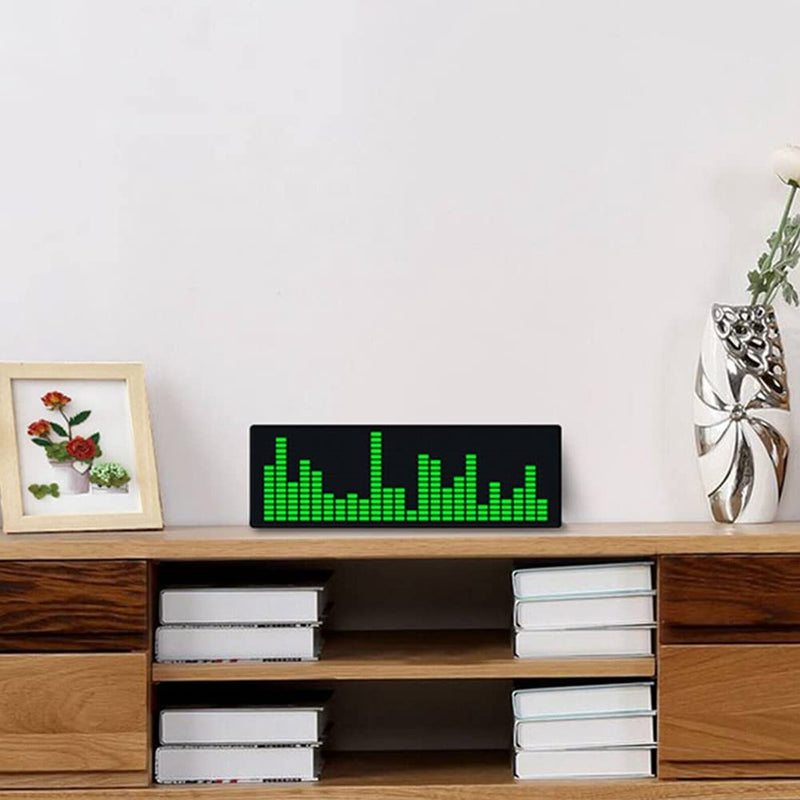 SPORTARC LED Music for Spectrum Display, VU Meter Display, Analyzer, Audio Connect Rhythm Lights, RGB Audio Level Indicator, Amplifier Board, Music Visualization Device