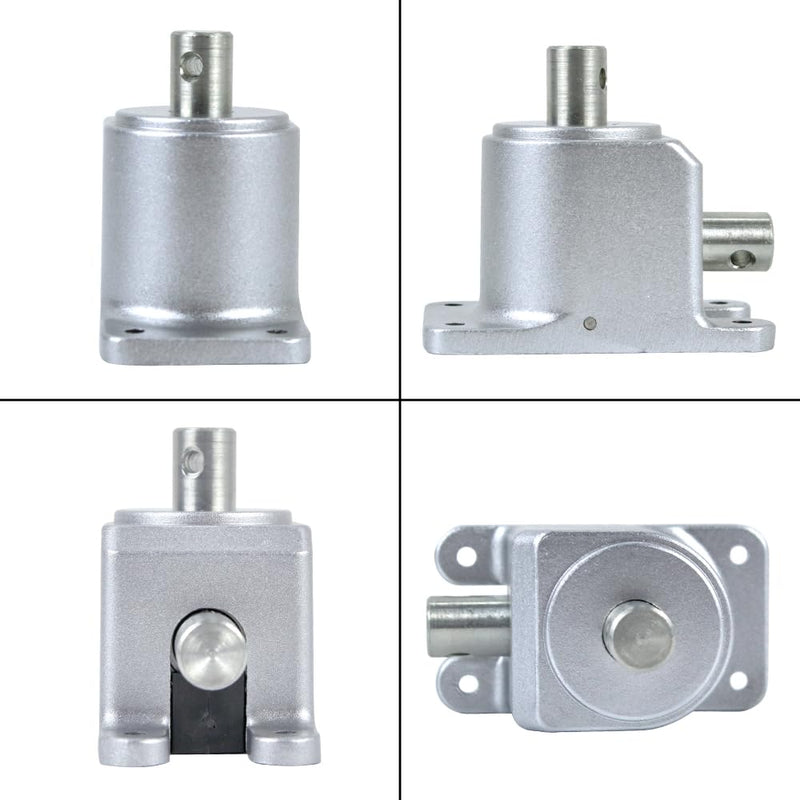 [Australia - AusPower] - 15mm Shaft Right 90° Angle Bevel Gearbox 1.5 Module 1:1 Right Angle Bevel Gearbox Compatible with Simple Mechanical Application 20 Teeth 