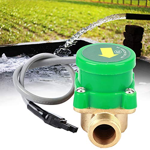 [Australia - AusPower] - HT 120 Water Pump Flow Sensor Switch AC 220V 0.5A G1"-3/4" Thread for Shower Low Water Pressure Solar Heater Water Circulation 