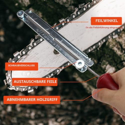 File Chainsaws Sharpening Files Saw Chain Files Set of 10 | Chainsaw Sharpening Files Kit Universal Chainsaw File Set File Kit for Sharpening Saw Chains