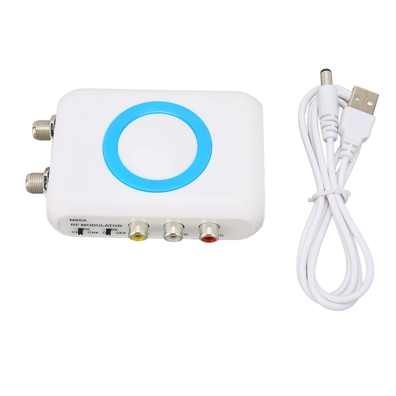 GOWENIC Digital RF Modulator, NTSC RF Coaxial Converter, Professional HD VHF Demodulator for CATV System