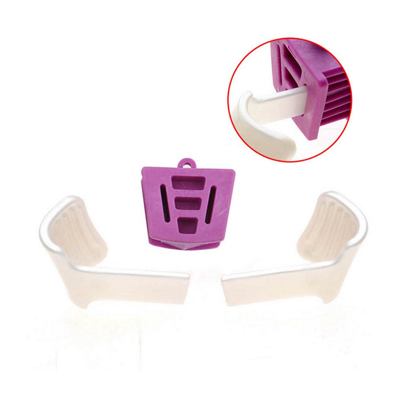 Angzhili 3 Size Dental Mouth Prop & 6 Pcs Tongue Guard Kit, Intraoral Support Dental Bite Block,Occlusal Pad