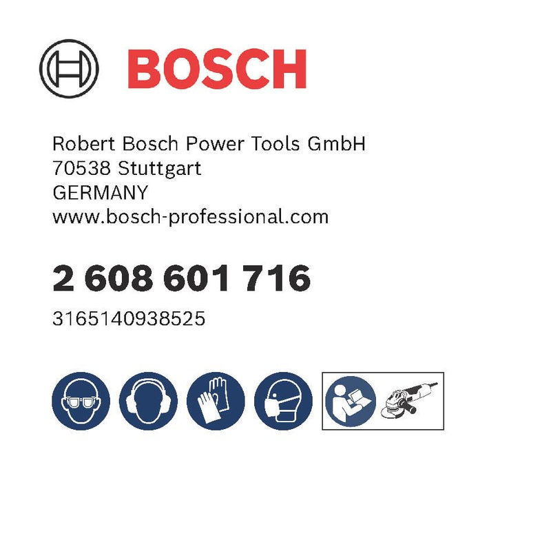 Bosch 1x PRO Backing Pad Hard, X-Lock Ø 125 mm