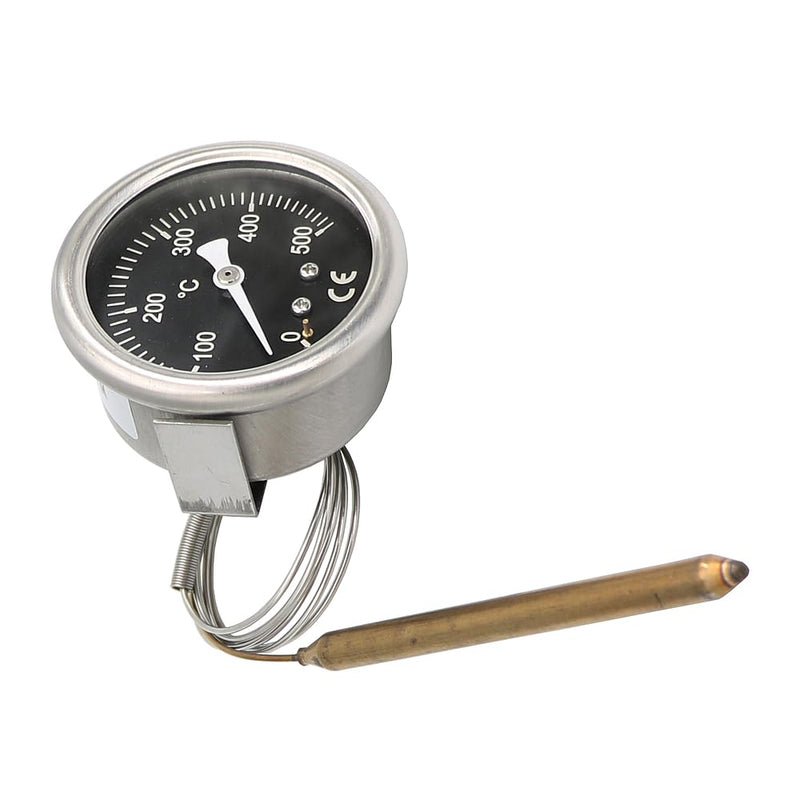 [Australia - AusPower] - Pizza Oven Electric Oven Bread Kiln Thermometer Pointer Temperature Display 500 Degrees 304 Stainless Steel Temperature Gauge 