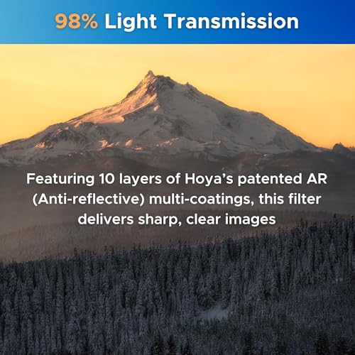 HOYA 52mm NXT Plus UV Filter Schott B270 Glass HMC Multi-Coated Waterproof 52 mm