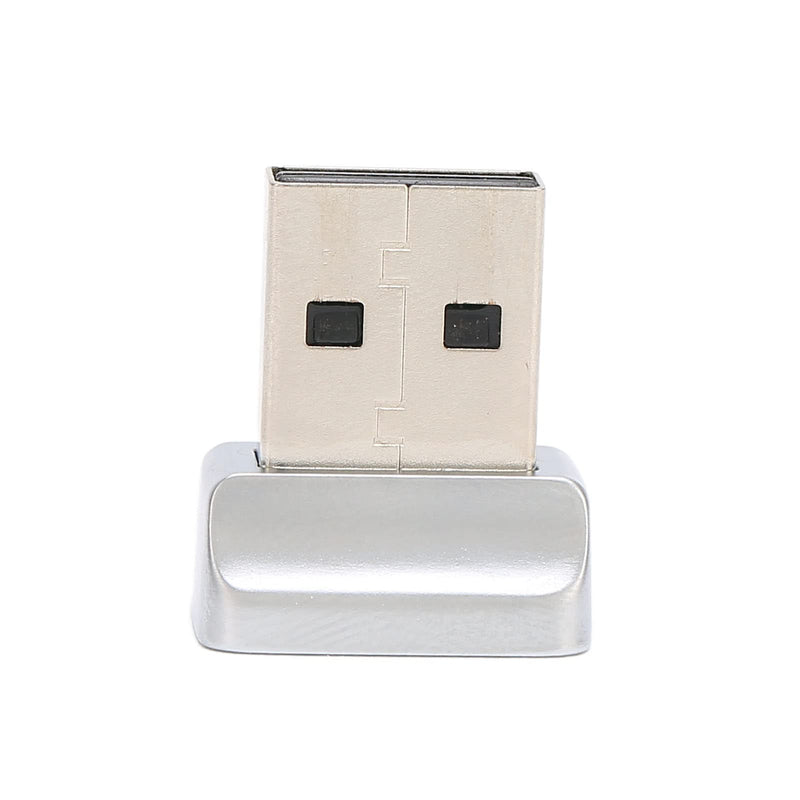 [Australia - AusPower] - Mini USB Fingerprint Reader for Windows 7 8 10 Fingerprint Scanner Scanner PC Dongle Fingerprint Sensor 360 Degree 0.5STouch Speedy Matching Biometric Portable USB Fingerprint Logger for PC Laptop Grey 