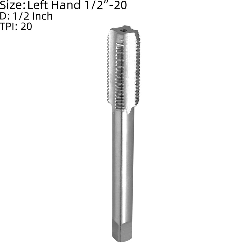 [Australia - AusPower] - Burkit 1/2"-20 UNF Tap and Die Set Left Hand, 1/2 x 20 UNF Machine Thread Tap and Round Die 