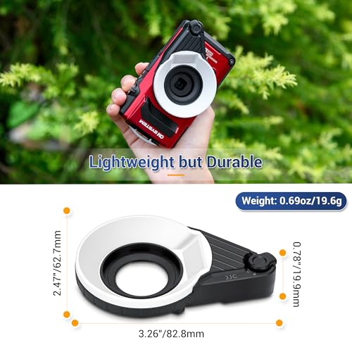 JJC FD-1 Flash Diffuser for Olympus Tough TG-7 TG-6 TG-5 TG-4 TG-3 TG2 TG1 Replaces FD-1 Flash Diffuser