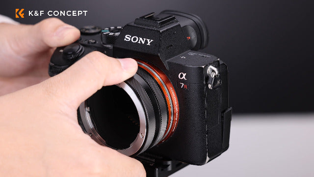 K&F Concept IV PRO Pentax K-NEX Lens Mount Adapter Manual Focus Compatible with Pentax K Series and AF Series Lens to Sony-E NEX Mount Camera Body with Matting Varnish Design
