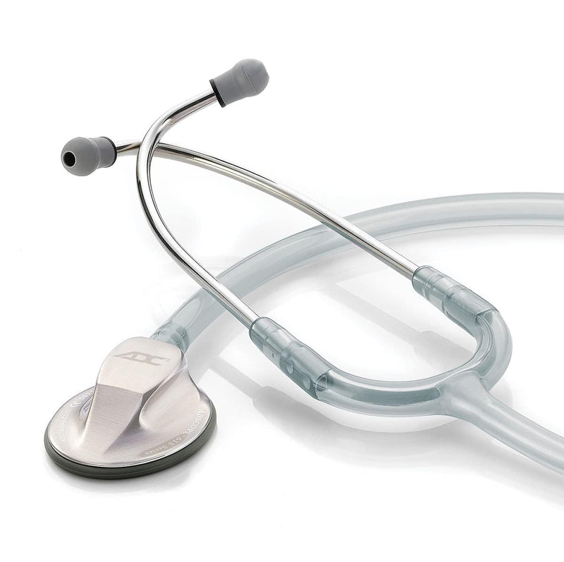 [Australia - AusPower] - ADC Adscope 615 Platinum Sculpted Clinician Stethoscope with Tunable AFD Technology, Lifetime Warranty, Blue Diamond 