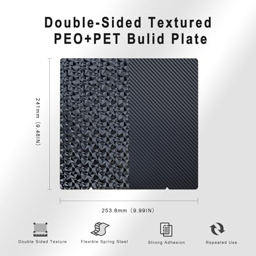 PEOPET build plate for prusa core one 254x241