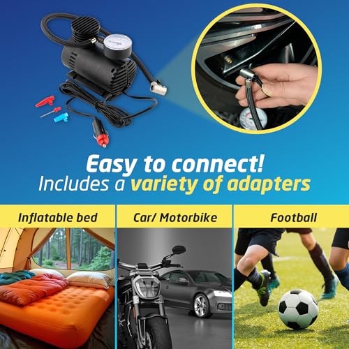 EQUIP EAC004 Car Tyre Air Compressor Inflator 150psi Garage Workshop Equipment