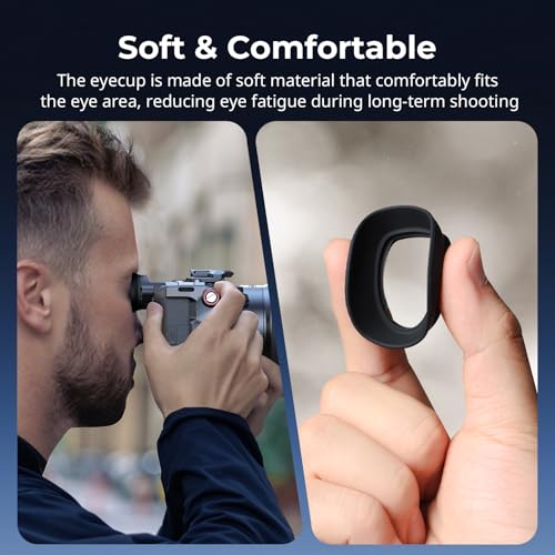 SMALLRIG Viewfinder Eyecup for Sony FX2, Soft Silicone Eye Cup Replacement, Anti-Glare Protection - 5975
