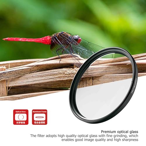 PROfezzion 77mm Close-Up Macro Photography Filter Set (+2 +4 +8 +10) Close-Up Filter Kit