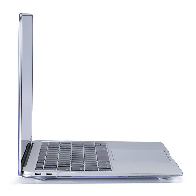 [Australia - AusPower] - Ruban case for MacBook Air 13 Inch A2337 (M1) / A2179 / A1932 (2021 2020 2019 2018 Release) - Snap On Hard Shell Case Cover for MacBook Air 13 Retina Display with Touch ID, (Crystal Clear) Crystal Clear 