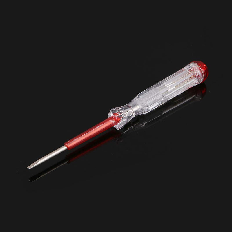 [Australia - AusPower] - Professional 100-500V Pocket Pen Sensor Voltage Detector Tester Screwdriver Clip Tester Voltage Test Pencil 