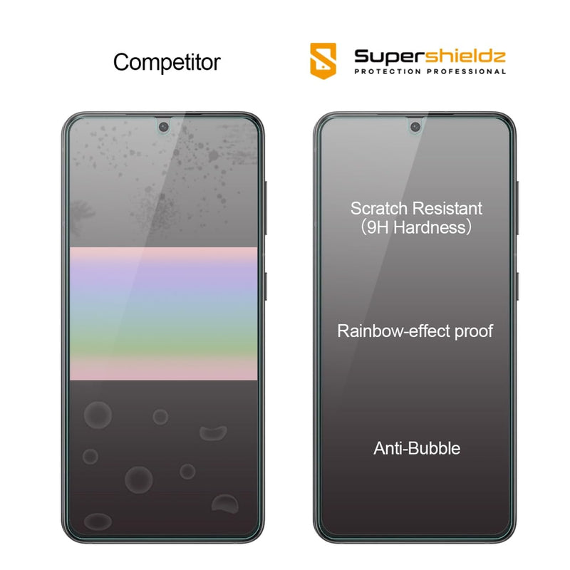 [Australia - AusPower] - (3 Pack) Supershieldz Designed for Samsung Galaxy S21 5G Tempered Glass Screen Protector, Anti Scratch, Bubble Free S21 (6.2 inch) 