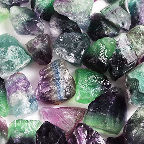 Rainbow Flourite Crystals, Crystals and Healing Stones, Wicca, Reiki(1LB) Rainbow Flourite
