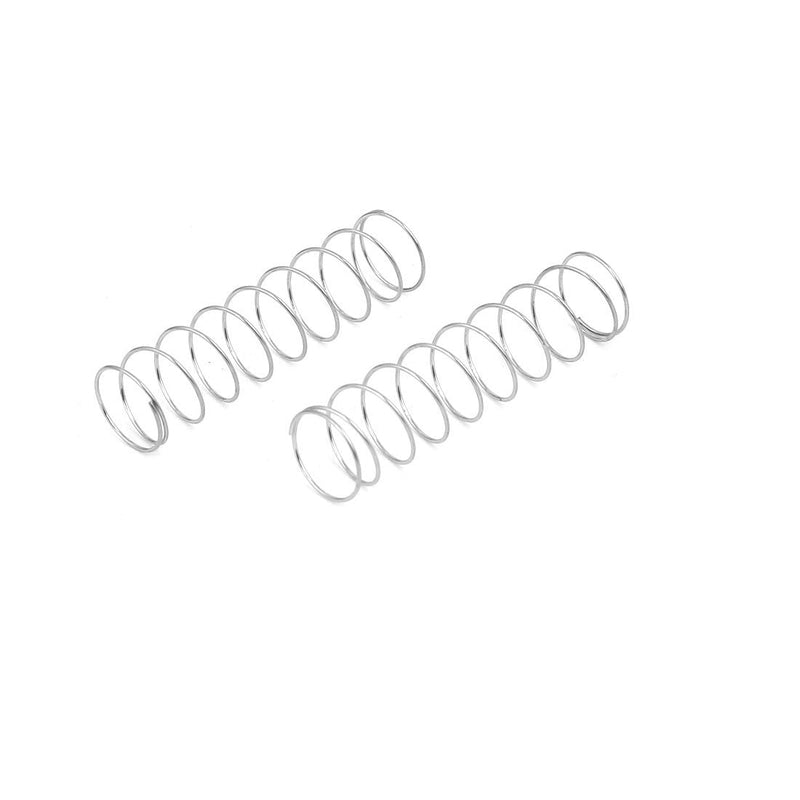 [Australia - AusPower] - uxcell Compression Spring,304 Stainless Steel,10mm OD,0.5mm Wire Size,40mm Free Length,Silver Tone,10Pcs 