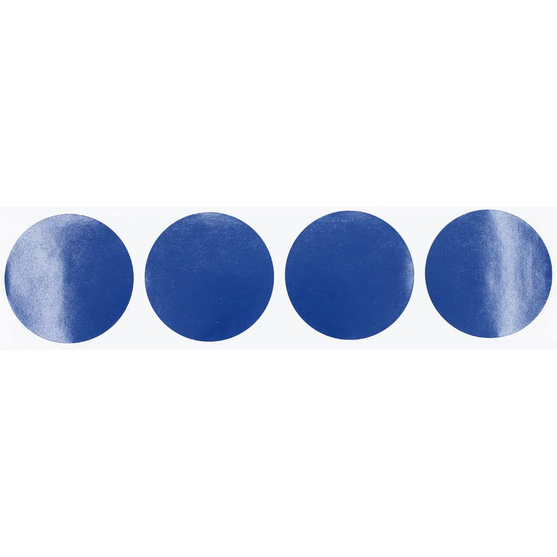 Navy Blue Color Coding Labels – 2 Inch Round Circle Dots, 500 Total Adhesive Stickers on a Roll for Inventory, Organization, and Retail – Made in the USA Navy Blue