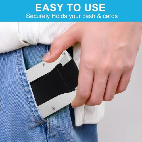 Dedoda wallet replacement screws and elastic band kit compatible with Ridge Wallets.