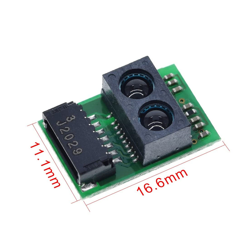 [Australia - AusPower] - HiLetgo 2pcs GP2Y0E03 Infrared Distance Measurement Sensor Module 4-50CM Range I2C Analog Output 2.7V-5V for Cleaning Robot 