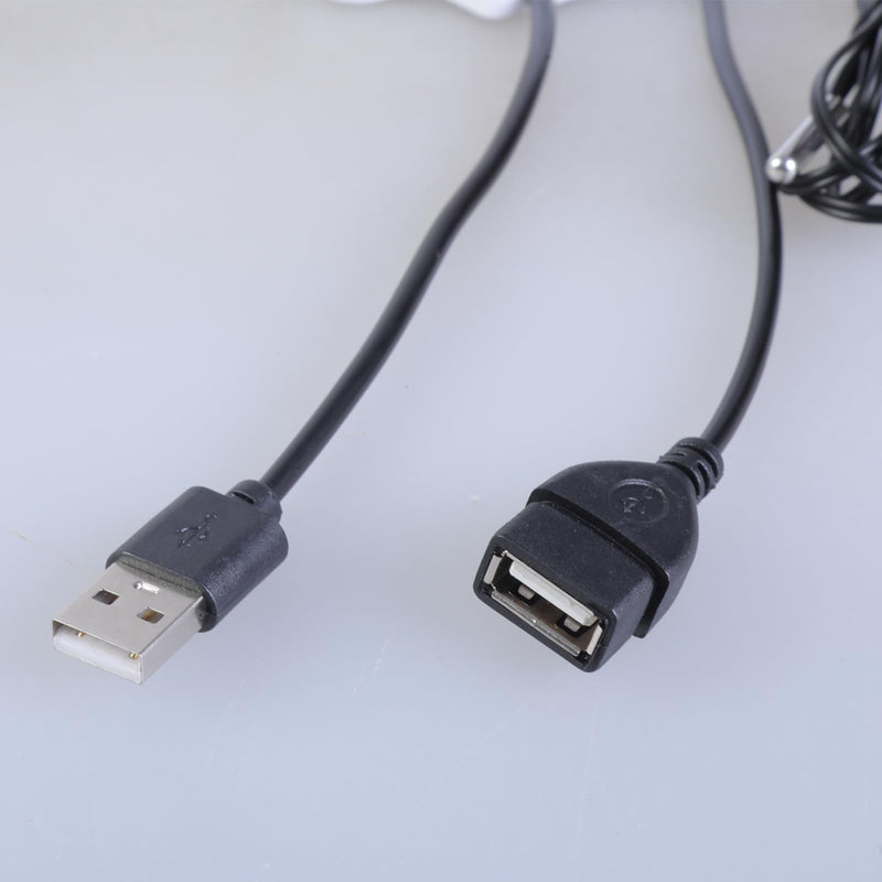 [Australia - AusPower] - USB 5 V Temperature Control Cable Digital Temperature Thermostat for Cooling Fans and Blowers with Adjustable Ranges -50~110°C 