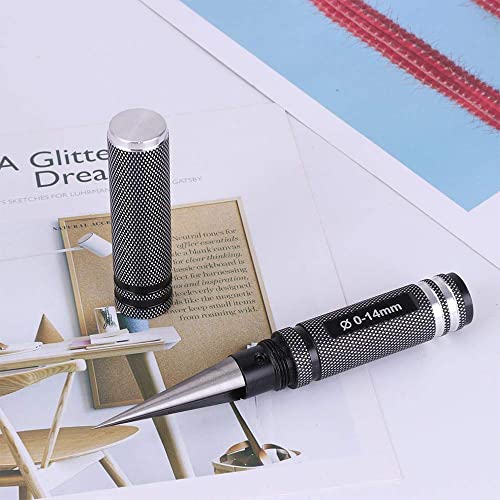 Extension Friction Knife Drilling Tool, Expansion Hole Opener Reamer Universal 0-14 mm Metal Model Car Body Hole Opener for Model Body