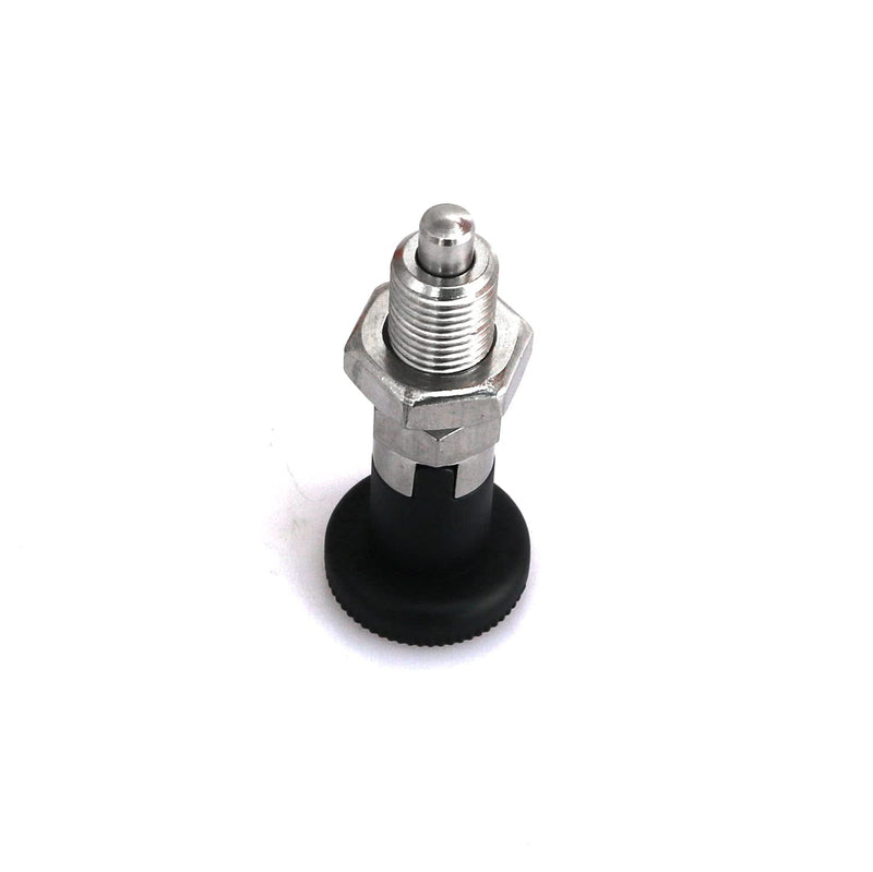 Push Fit Ball Nose Spring Plunger Stainless Steel Spring Self-Locking Knob Plunger Spring Indexing Plunger M10 M12