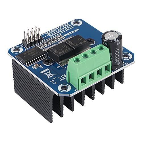 2 Pcs BTS7960 DC Stepper Motor Driver Module 43A Current Limiting Control Module H-Bridge PWM Smart Car Board Compatible with Ar Duino Raspberry Pi Smart Car