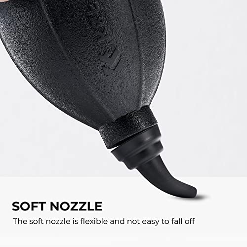 K&F Concept Lens Air Blower, Lens Cleaning Pen with Soft Brush, Double-Sided Carbon Head, Dust Blower for Camera Lens, Optical Lens, Glasses, Cosmos/Valve Index /PS4 PS5 VR Headset