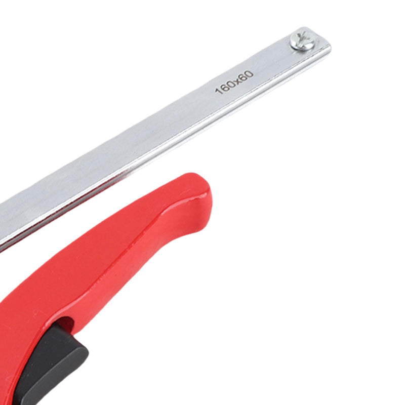 Sanpyl Hold Down Clamp, 20mm Base, Bench Dog Clamp, 13.5 x 6.5mm Rail, Self Aligning, Ratchet Mechanism