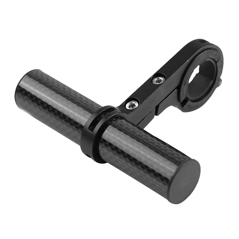 Bike Handlebar Extender, Aluminum Alloy and Carbon Fiber Construction, Bicycle Handlebar Extension 4 Inch Length for Cyclists, Commuters, Mountain Bikers, Road Riders