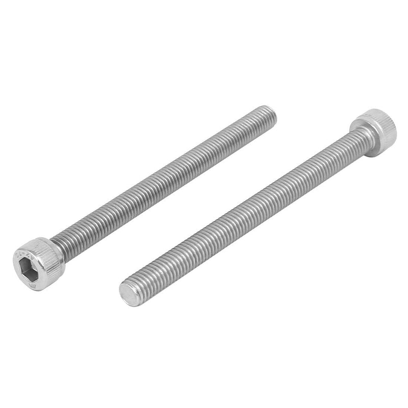 [Australia - AusPower] - uxcell M10 x 120mm 304 Stainless Steel Hex Socket Head Cap Screws DIN912 5PCS 