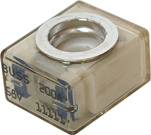 [Australia - AusPower] - MRBF Terminal Fuse Block Kit Single Stud 5/16" (M8) Compact Marine Rated Battery Fuse 200A 