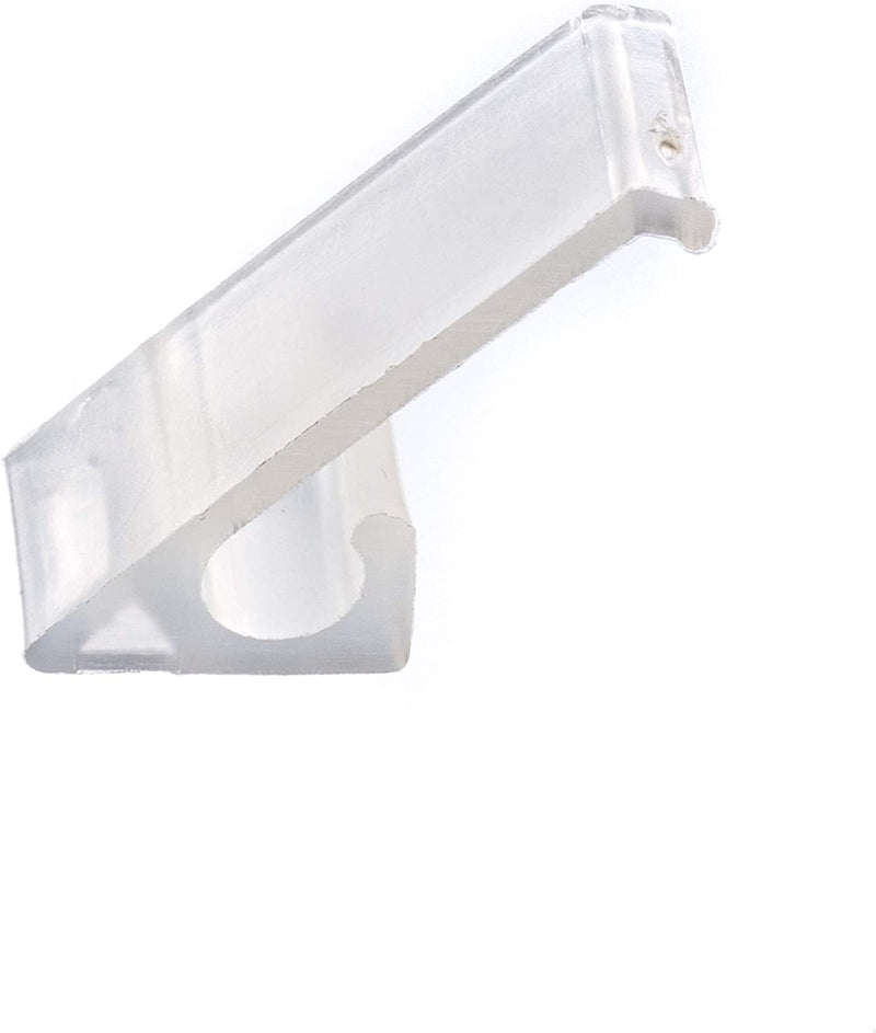 [Australia - AusPower] - THE CIMPLE CO Cable Clips, 50 PCS, Wire Management, Nylon Horizontal Siding Clips, Coaxial Mounting Home Snap-Ins, RG6 and RG59, White 50 Pack White, Horizontal 