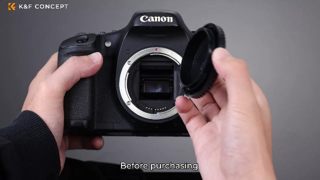 K&F Concept EF to EOS M Adapter, Auto Focus Lens Mount Adapter