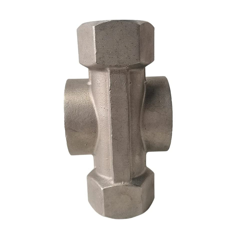 [Australia - AusPower] - 1/4" 3/8" 1/2" 3/4" 1" 1-1/2" 2" BSPT Female 304 Stainless Window Sight Glass Flow Indicator With Impeller (1/2" DN15) 1/2" DN15 