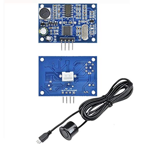 Hailege 2pcs JSN-SR04T Integrated Ultrasonic Module Distance Measuring Transducer Sensor Waterproof for