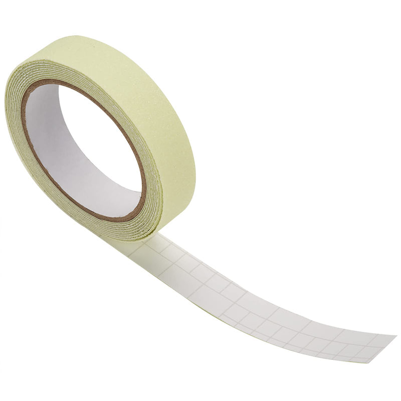 plplaaoo 3 Meters PVC Luminous Non Slip Anti Skid Stair Step Floor Safety Warning Decoration Tape (Fully Luminous 2.5CM*3M) Fully luminous 2.5CM*3M