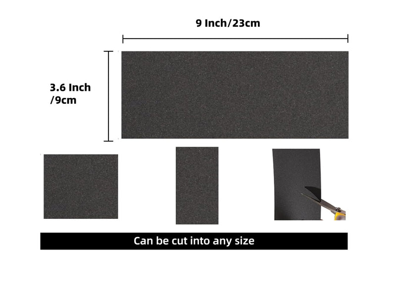 [Australia - AusPower] - Aventurine 14pcs Sandpaper 400 to 2000 Grits, Wet and Dry Sandpaper 9x3.6 Inch for Cars Polishing Metals Walls Wood Furniture Sanding, 400 600 800 1000 1200 1500 2000 Grit Wet/Dry Sandpaper Sheets Kit 