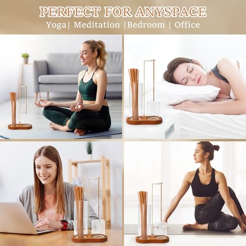 Upside Down Incense Holder Incense Stick Holders with Removable Catcher