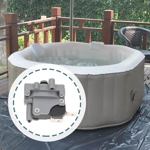Water Pressure Flow Sensor Switch 250V 15A Compatible with CleverSpa Inflatable Hot Tub CE Certification